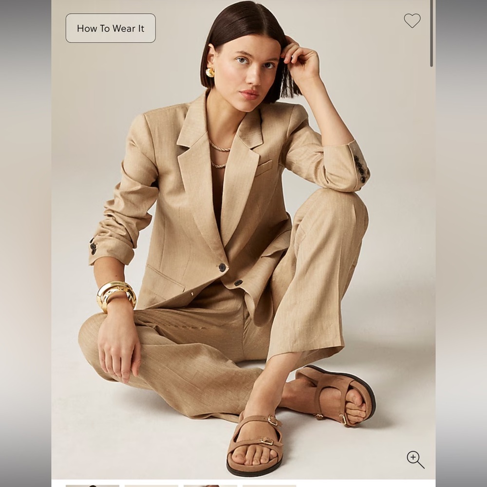 J. Crew New Colbie buckle sandals in suede - Picture 3 of 10